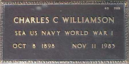 WILLIAMSON, CHARLES C. - Maricopa County, Arizona | CHARLES C. WILLIAMSON - Arizona Gravestone Photos