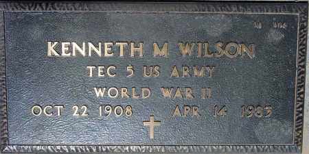 WILSON, KENNETH M. - Maricopa County, Arizona | KENNETH M. WILSON - Arizona Gravestone Photos
