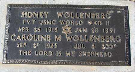 WOLLENBERG, SIDNEY - Maricopa County, Arizona | SIDNEY WOLLENBERG - Arizona Gravestone Photos