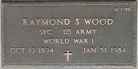 WOOD, RAYMOND S. - Maricopa County, Arizona | RAYMOND S. WOOD - Arizona Gravestone Photos
