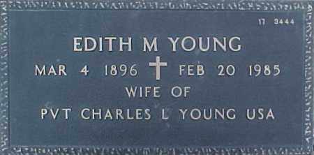 YOUNG, EDITH M. - Maricopa County, Arizona | EDITH M. YOUNG - Arizona Gravestone Photos