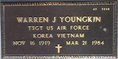 YOUNGKIN, WARREN J. - Maricopa County, Arizona | WARREN J. YOUNGKIN - Arizona Gravestone Photos