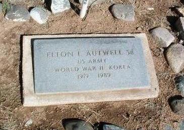 AUTWELL, ELTON, SR. - Yavapai County, Arizona | ELTON, SR. AUTWELL - Arizona Gravestone Photos