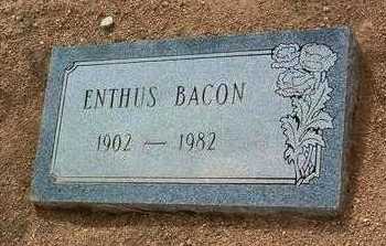 BACON, ENTHUS - Yavapai County, Arizona | ENTHUS BACON - Arizona Gravestone Photos