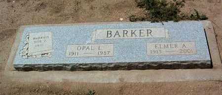 BARKER, ELMER A. - Yavapai County, Arizona | ELMER A. BARKER - Arizona Gravestone Photos