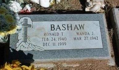 BASHAW, WANDA J. - Yavapai County, Arizona | WANDA J. BASHAW - Arizona Gravestone Photos