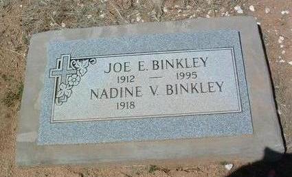 BINKLEY, JOE E. - Yavapai County, Arizona | JOE E. BINKLEY - Arizona Gravestone Photos