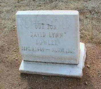 BOWLER, DAVID LYNN - Yavapai County, Arizona | DAVID LYNN BOWLER - Arizona Gravestone Photos