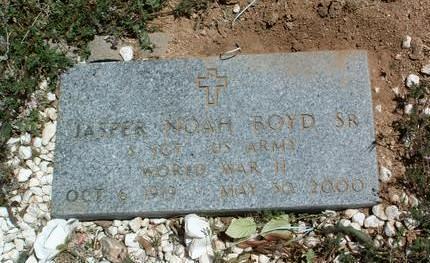BOYD, JASPER NOAH - Yavapai County, Arizona | JASPER NOAH BOYD - Arizona Gravestone Photos