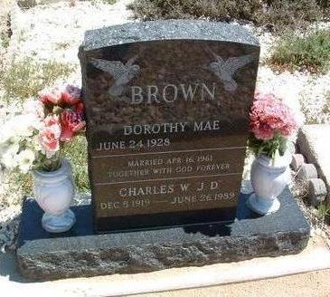 BROWN, CHARLES WALTER - Yavapai County, Arizona | CHARLES WALTER BROWN - Arizona Gravestone Photos