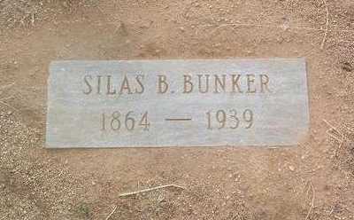 BUNKER, SILAS BENJAMIN - Yavapai County, Arizona | SILAS BENJAMIN BUNKER - Arizona Gravestone Photos