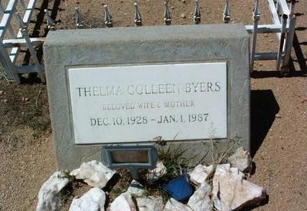 BYERS, THELMA COLLEEN - Yavapai County, Arizona | THELMA COLLEEN BYERS - Arizona Gravestone Photos