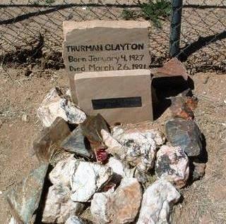 CLAYTON, THURMAN - Yavapai County, Arizona | THURMAN CLAYTON - Arizona Gravestone Photos