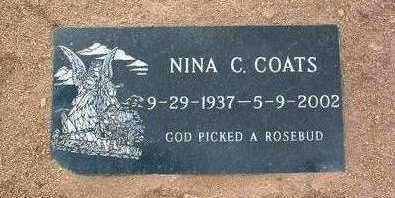 COATS, NINA C. - Yavapai County, Arizona | NINA C. COATS - Arizona Gravestone Photos