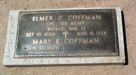 COFFMAN, MARY E. - Yavapai County, Arizona | MARY E. COFFMAN - Arizona Gravestone Photos
