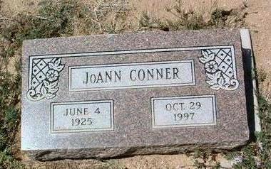 CONNER, JOANN - Yavapai County, Arizona | JOANN CONNER - Arizona Gravestone Photos