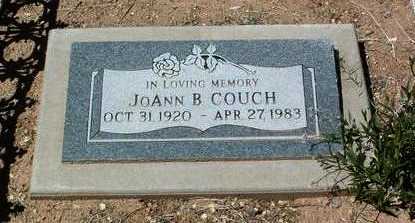 COUCH, JOANN B. - Yavapai County, Arizona | JOANN B. COUCH - Arizona Gravestone Photos