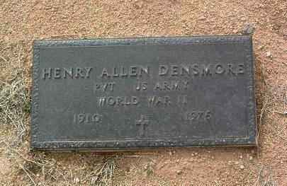 DENSMORE, HENRY ALLEN - Yavapai County, Arizona | HENRY ALLEN DENSMORE - Arizona Gravestone Photos