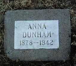 DUNHAM, ANNA - Yavapai County, Arizona | ANNA DUNHAM - Arizona Gravestone Photos
