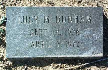 DUNHAM, LUCY MARIE - Yavapai County, Arizona | LUCY MARIE DUNHAM - Arizona Gravestone Photos
