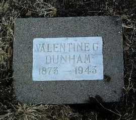 DUNHAM, VALENTINE GORDON - Yavapai County, Arizona | VALENTINE GORDON DUNHAM - Arizona Gravestone Photos