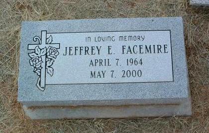FACEMIRE, JEFFREY E. - Yavapai County, Arizona | JEFFREY E. FACEMIRE - Arizona Gravestone Photos