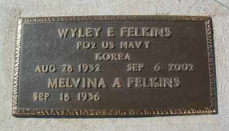 FELKINS, WYLEY E. - Yavapai County, Arizona | WYLEY E. FELKINS - Arizona Gravestone Photos