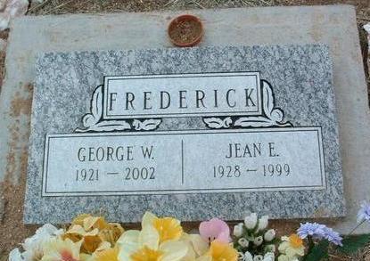 FREDERICK, JEAN E. - Yavapai County, Arizona | JEAN E. FREDERICK - Arizona Gravestone Photos