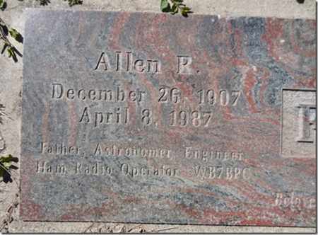 FULTZ, ALLEN R. - Yavapai County, Arizona | ALLEN R. FULTZ - Arizona Gravestone Photos