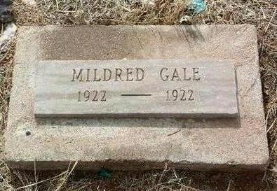 GALE, MILDRED - Yavapai County, Arizona | MILDRED GALE - Arizona Gravestone Photos