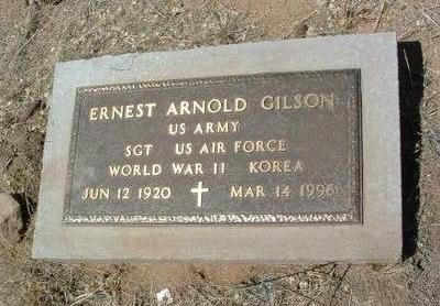 GILSON, ERNEST ARNOLD - Yavapai County, Arizona | ERNEST ARNOLD GILSON - Arizona Gravestone Photos