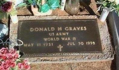GRAVES, DONALD H. - Yavapai County, Arizona | DONALD H. GRAVES - Arizona Gravestone Photos