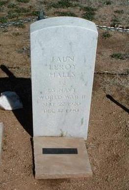 HALLS, FAUN LEROY (ROY) - Yavapai County, Arizona | FAUN LEROY (ROY) HALLS - Arizona Gravestone Photos