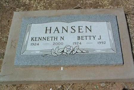 HANSEN, KENNETH NEILSEN - Yavapai County, Arizona | KENNETH NEILSEN HANSEN - Arizona Gravestone Photos