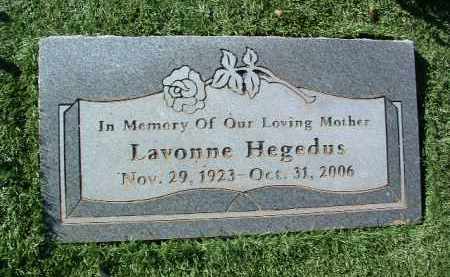 HEGEDUS, LAVONNE L. - Yavapai County, Arizona | LAVONNE L. HEGEDUS - Arizona Gravestone Photos