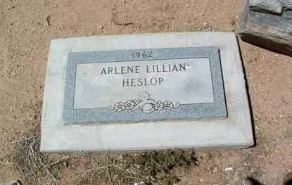 HESLOP, ARLENE LILLIAN - Yavapai County, Arizona | ARLENE LILLIAN HESLOP - Arizona Gravestone Photos