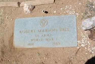 HILL, ROBERT MARION - Yavapai County, Arizona | ROBERT MARION HILL - Arizona Gravestone Photos