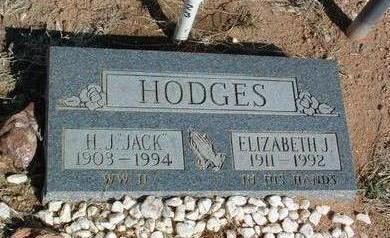 HODGES, ELIZABETH JENNIE - Yavapai County, Arizona | ELIZABETH JENNIE HODGES - Arizona Gravestone Photos