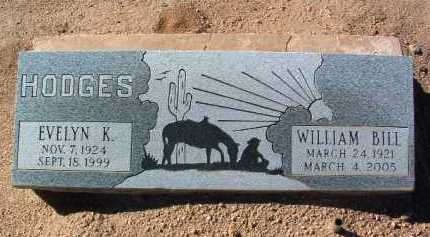 HODGES, WILLIAM L. (BILL) - Yavapai County, Arizona | WILLIAM L. (BILL) HODGES - Arizona Gravestone Photos