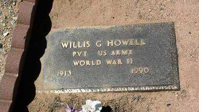 HOWELL, WILLIS G. - Yavapai County, Arizona | WILLIS G. HOWELL - Arizona Gravestone Photos