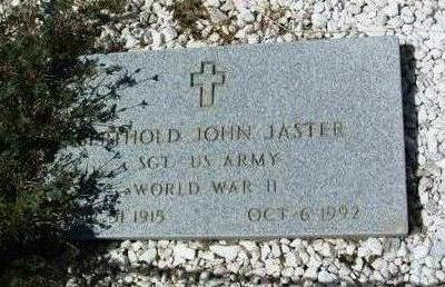 JASTER, BERTHOLD JOHN - Yavapai County, Arizona | BERTHOLD JOHN JASTER - Arizona Gravestone Photos