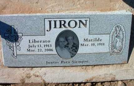 JIRON, MATILDE (TILLY) - Yavapai County, Arizona | MATILDE (TILLY) JIRON - Arizona Gravestone Photos