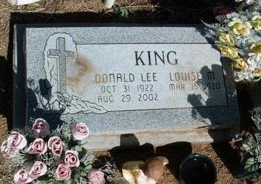 KING, LOUISE MILDRED - Yavapai County, Arizona | LOUISE MILDRED KING - Arizona Gravestone Photos