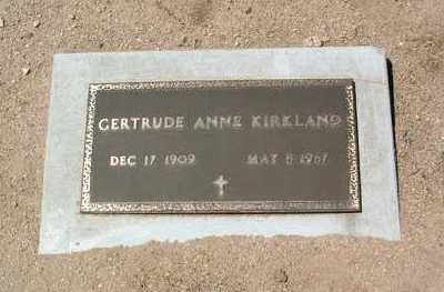 ARNEMAN KIRKLAND, G. A. - Yavapai County, Arizona | G. A. ARNEMAN KIRKLAND - Arizona Gravestone Photos
