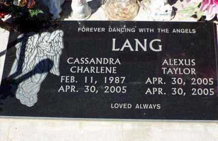 LANG, ALEXUS TAYLOR - Yavapai County, Arizona | ALEXUS TAYLOR LANG - Arizona Gravestone Photos