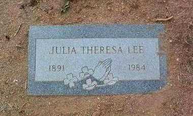 SCHMIDT LEE, JULIA THERESA - Yavapai County, Arizona | JULIA THERESA SCHMIDT LEE - Arizona Gravestone Photos