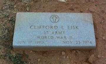 LISK, CLIFFORD L. - Yavapai County, Arizona | CLIFFORD L. LISK - Arizona Gravestone Photos