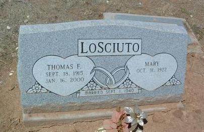 PERCELLA LOSCIUTO, MARIA (MARY) - Yavapai County, Arizona | MARIA (MARY) PERCELLA LOSCIUTO - Arizona Gravestone Photos