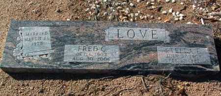 LOVE, STELLA ELIZA - Yavapai County, Arizona | STELLA ELIZA LOVE - Arizona Gravestone Photos