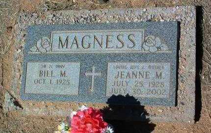 MAGNESS, BILL M. - Yavapai County, Arizona | BILL M. MAGNESS - Arizona Gravestone Photos